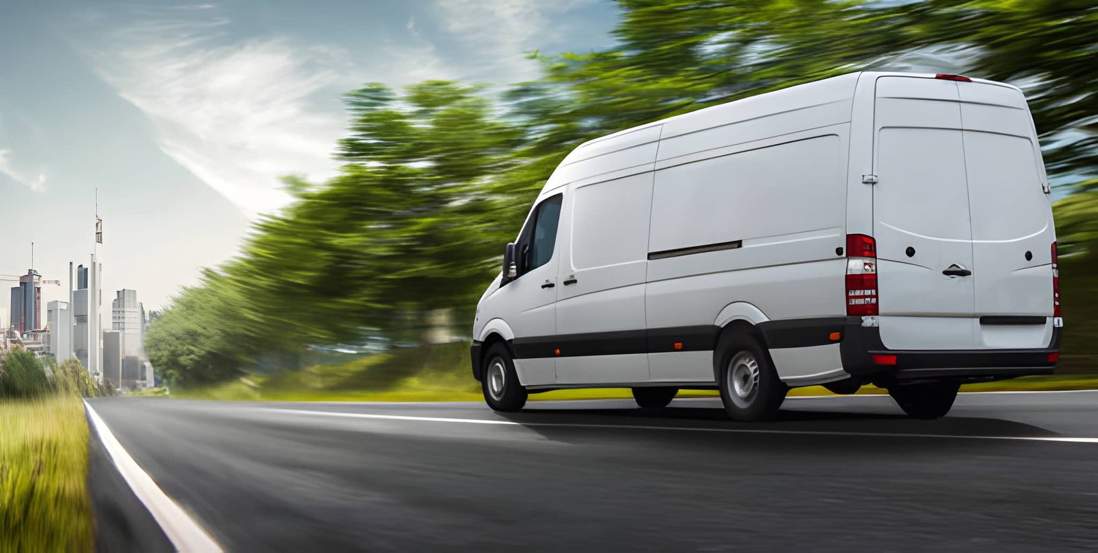 Appliance delivery van